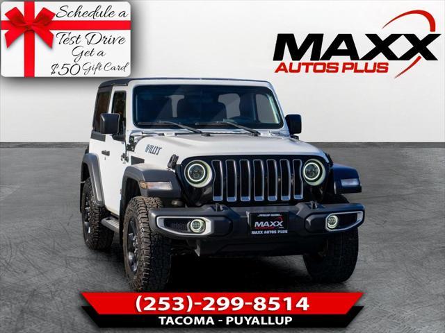 used 2020 Jeep Wrangler car, priced at $26,497