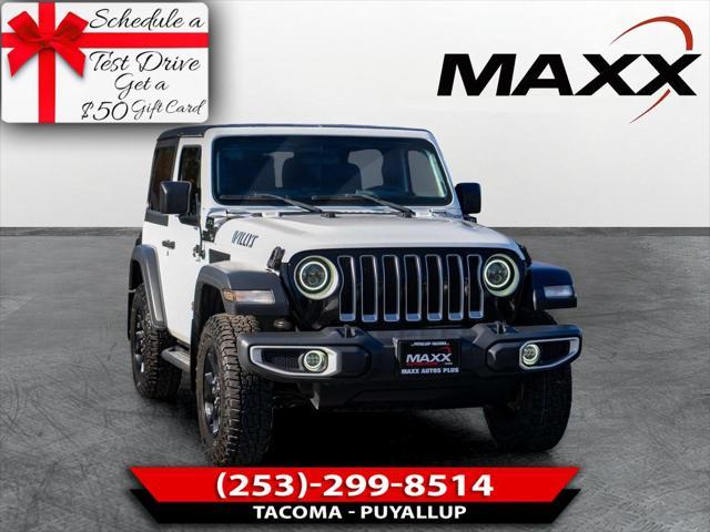 used 2020 Jeep Wrangler car, priced at $27,498