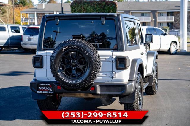 used 2020 Jeep Wrangler car, priced at $27,498