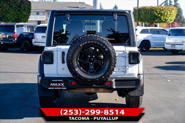 used 2020 Jeep Wrangler car, priced at $27,498