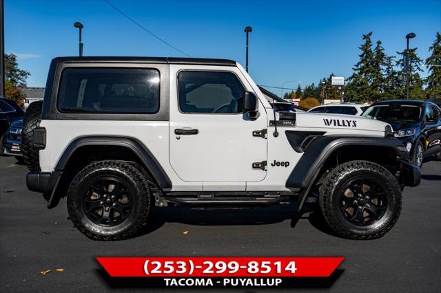 used 2020 Jeep Wrangler car, priced at $27,498