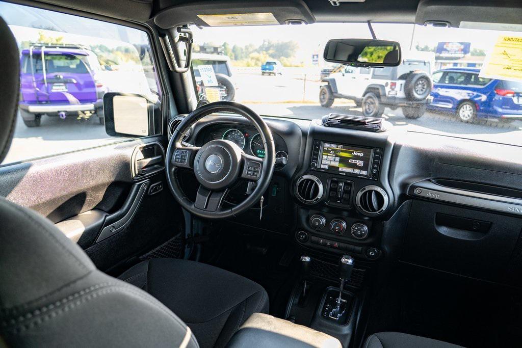 used 2014 Jeep Wrangler Unlimited car, priced at $21,697