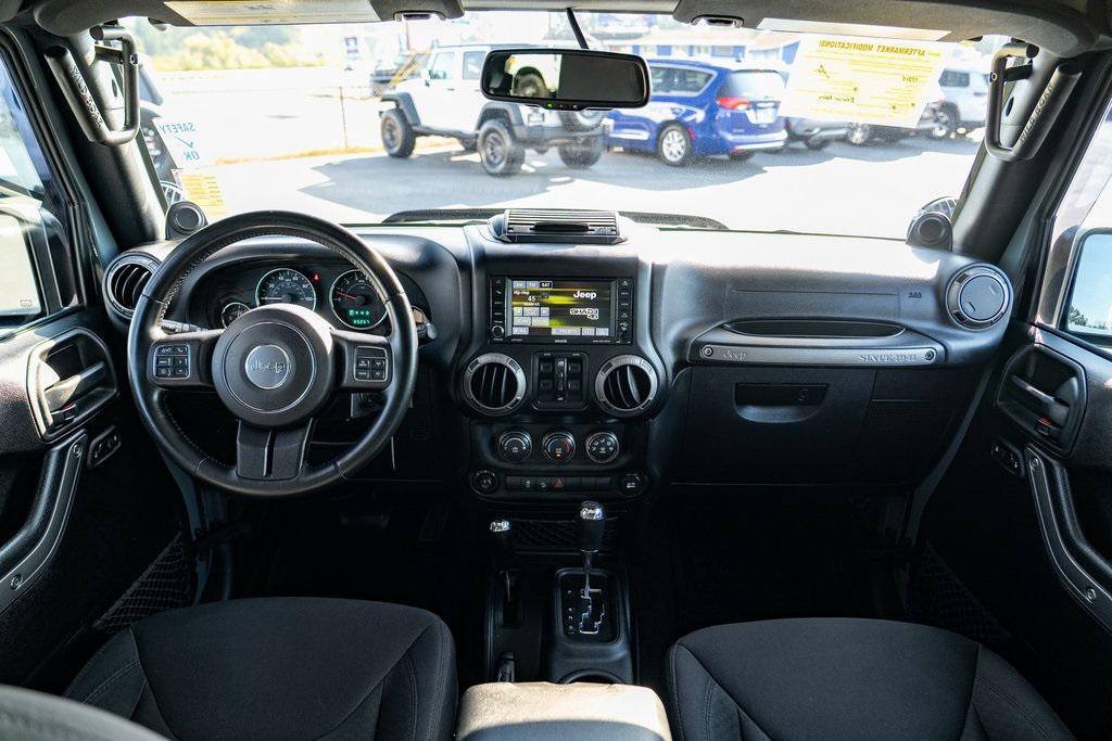 used 2014 Jeep Wrangler Unlimited car, priced at $21,697