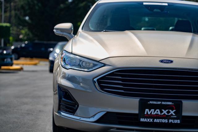 used 2019 Ford Fusion car, priced at $18,987