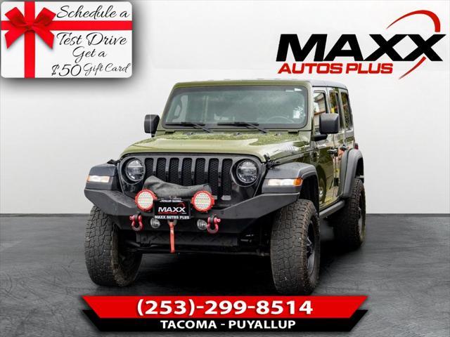 used 2021 Jeep Wrangler car, priced at $30,497