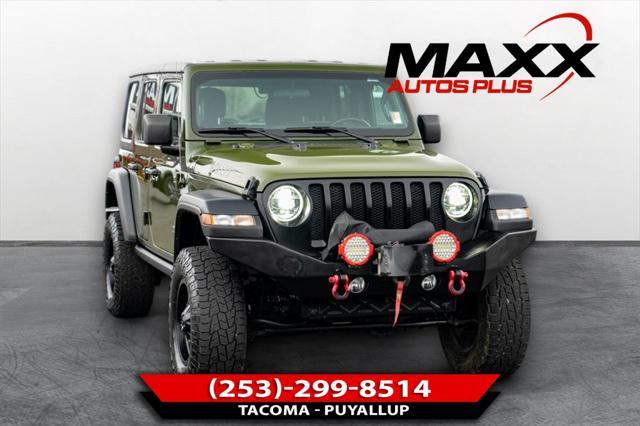 used 2021 Jeep Wrangler car, priced at $30,497