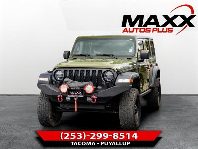 used 2021 Jeep Wrangler car, priced at $30,497