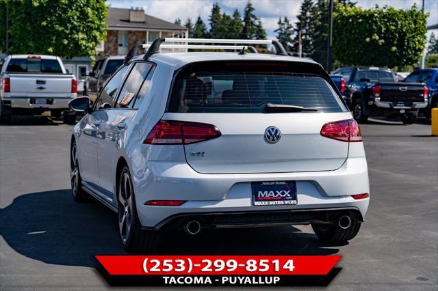 used 2018 Volkswagen Golf GTI car, priced at $20,991