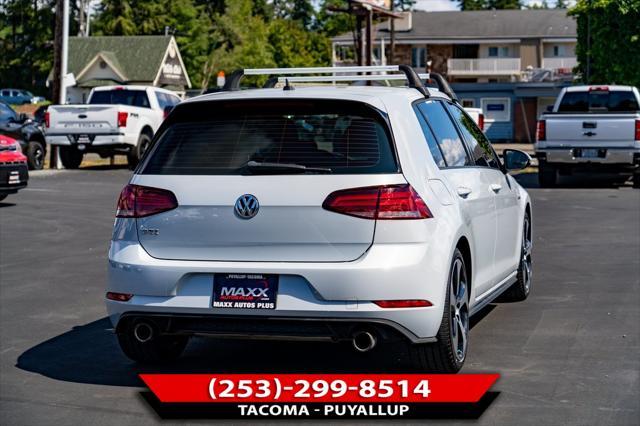 used 2018 Volkswagen Golf GTI car, priced at $20,991