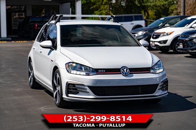 used 2018 Volkswagen Golf GTI car, priced at $20,991