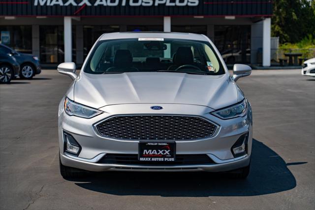 used 2019 Ford Fusion Hybrid car, priced at $17,497