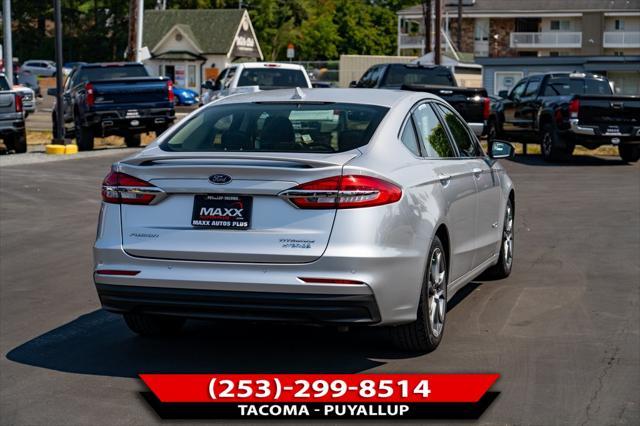 used 2019 Ford Fusion Hybrid car, priced at $18,498