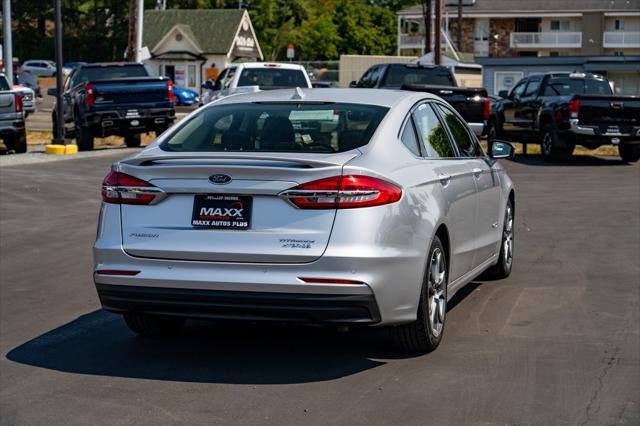 used 2019 Ford Fusion Hybrid car, priced at $17,497