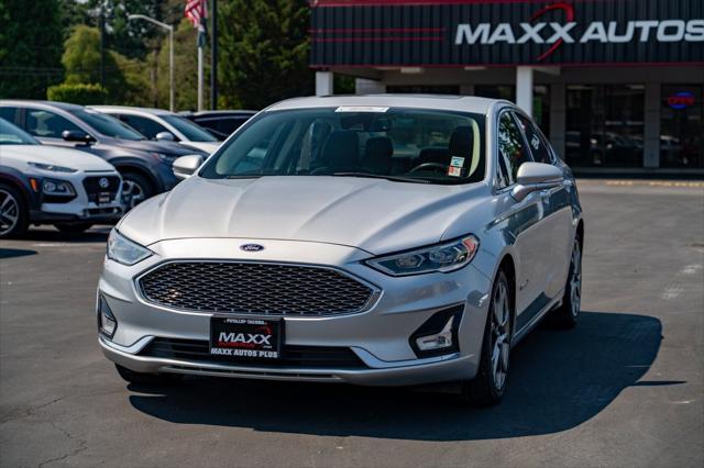 used 2019 Ford Fusion Hybrid car, priced at $17,497