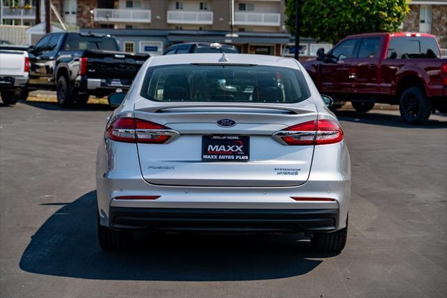 used 2019 Ford Fusion Hybrid car, priced at $17,497