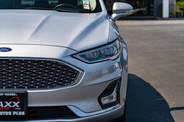 used 2019 Ford Fusion Hybrid car, priced at $17,497