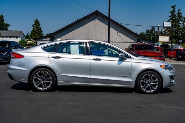 used 2019 Ford Fusion Hybrid car, priced at $17,497