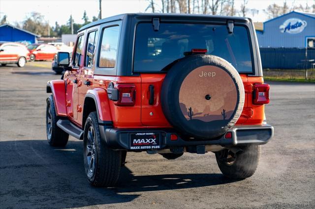 used 2018 Jeep Wrangler Unlimited car, priced at $31,497