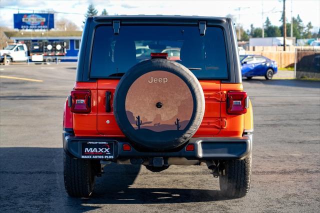 used 2018 Jeep Wrangler Unlimited car, priced at $31,497