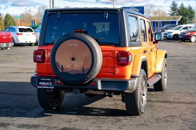 used 2018 Jeep Wrangler Unlimited car, priced at $31,497