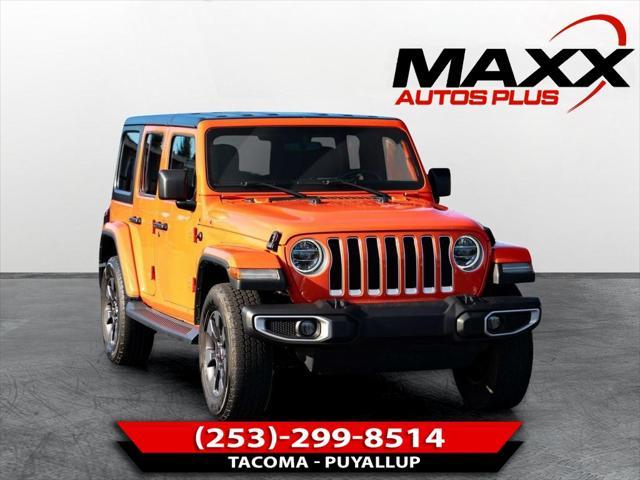 used 2018 Jeep Wrangler Unlimited car, priced at $29,997