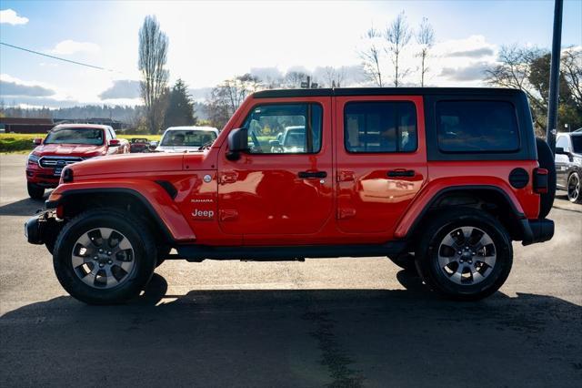 used 2018 Jeep Wrangler Unlimited car, priced at $31,497