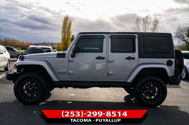 used 2014 Jeep Wrangler Unlimited car, priced at $23,998