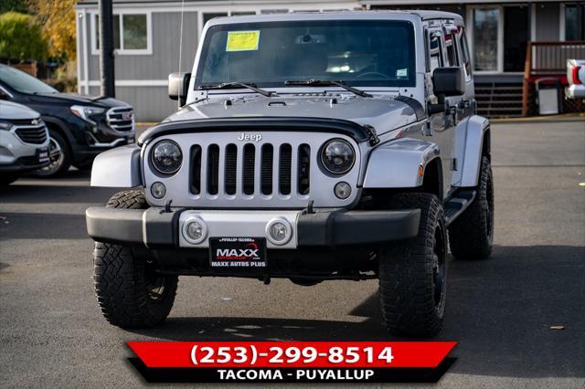 used 2014 Jeep Wrangler Unlimited car, priced at $23,998