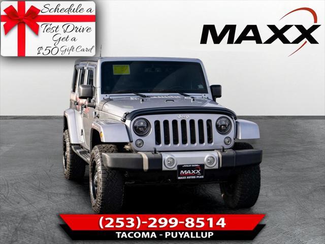 used 2014 Jeep Wrangler Unlimited car, priced at $23,998