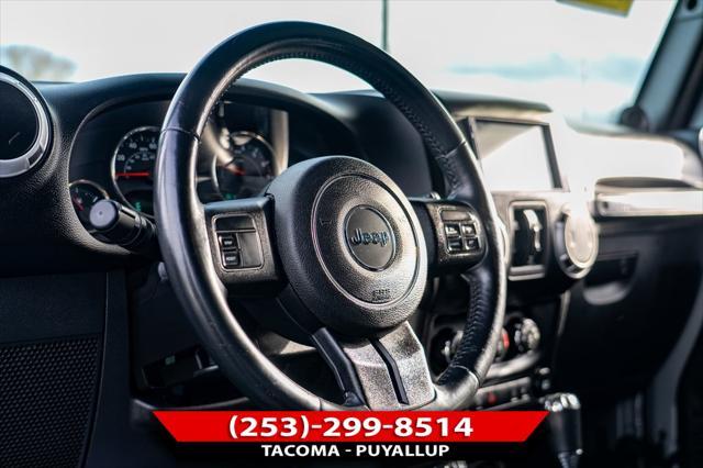 used 2014 Jeep Wrangler Unlimited car, priced at $23,998