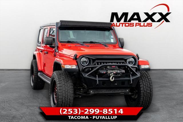 used 2018 Jeep Wrangler Unlimited car, priced at $29,997