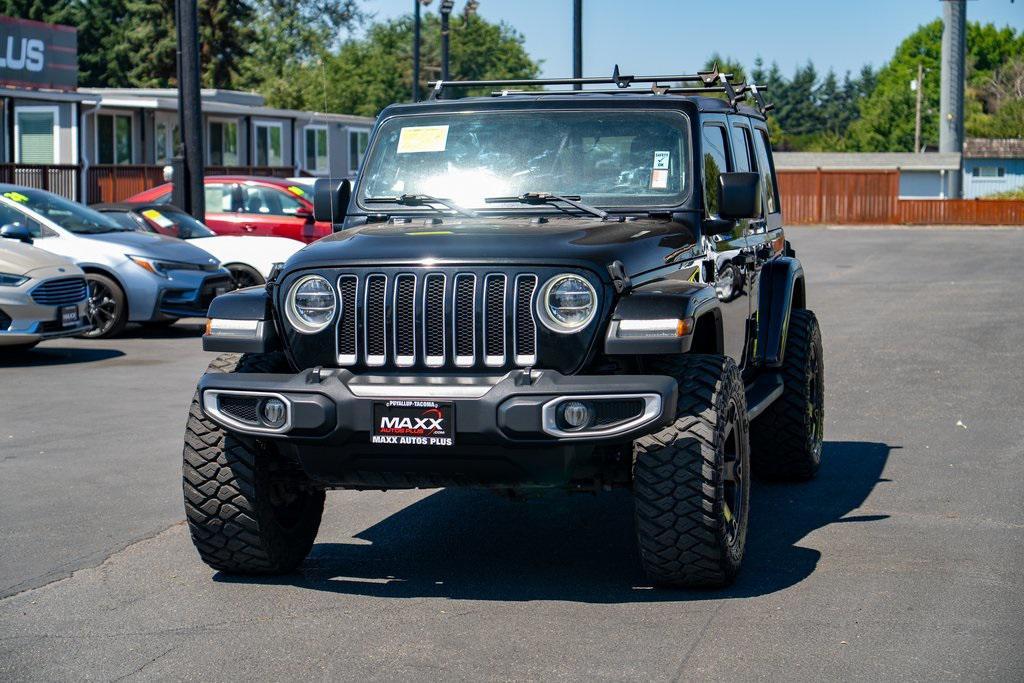 used 2018 Jeep Wrangler Unlimited car, priced at $27,987