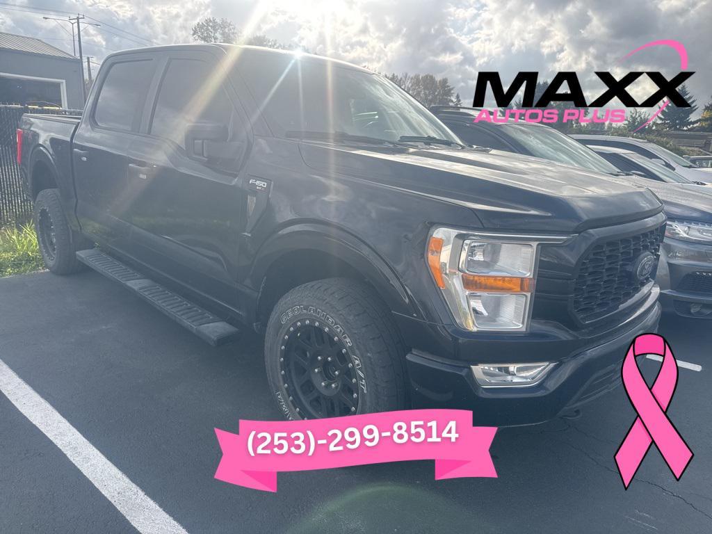 used 2021 Ford F-150 car, priced at $21,987
