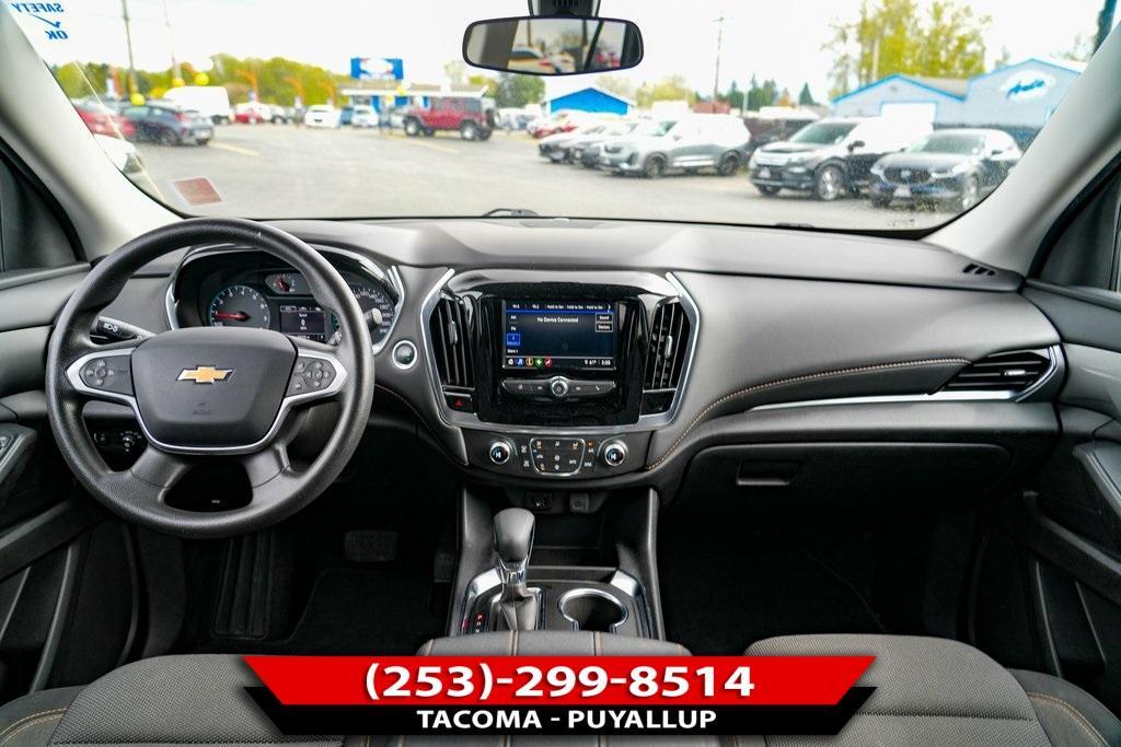 used 2021 Chevrolet Traverse car, priced at $21,991