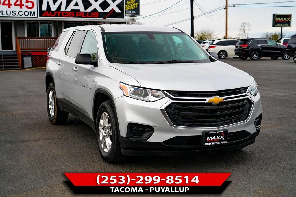 used 2021 Chevrolet Traverse car, priced at $21,991