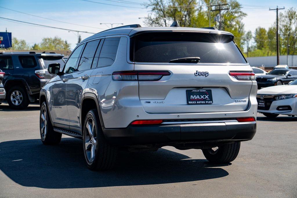 used 2021 Jeep Grand Cherokee L car, priced at $20,987