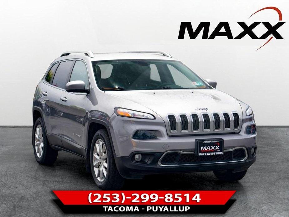 used 2015 Jeep Cherokee car, priced at $16,498