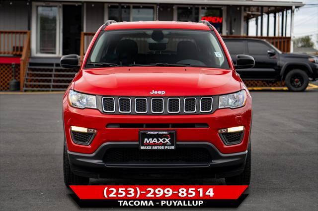 used 2021 Jeep Compass car, priced at $22,498