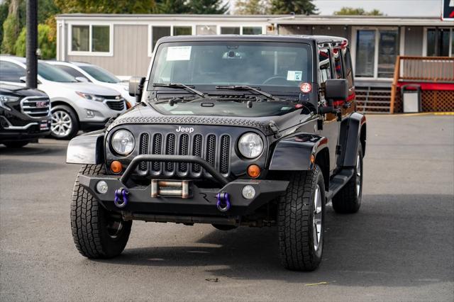 used 2013 Jeep Wrangler Unlimited car, priced at $15,997