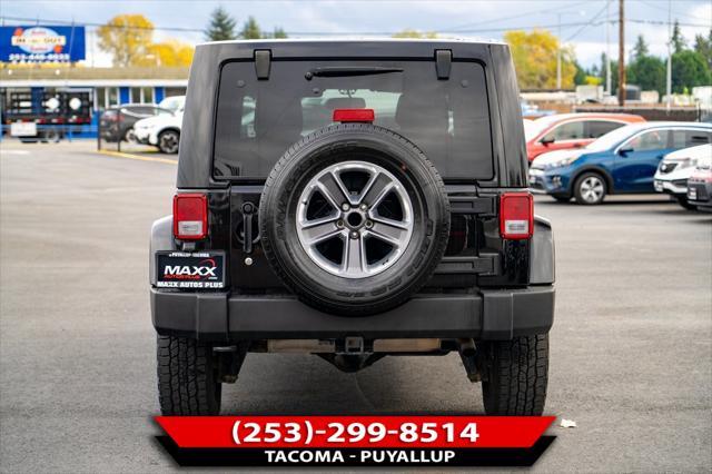 used 2013 Jeep Wrangler Unlimited car, priced at $17,498