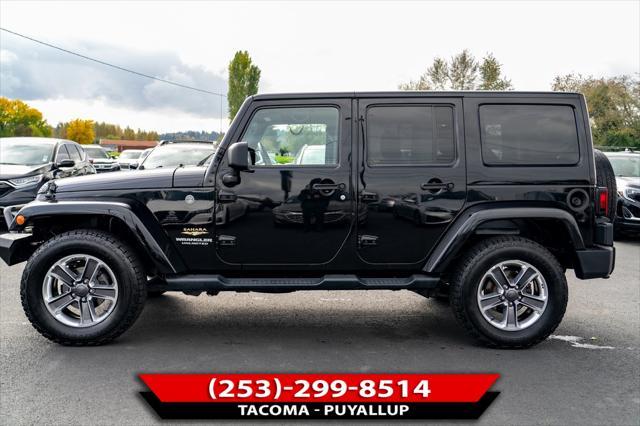 used 2013 Jeep Wrangler Unlimited car, priced at $17,498