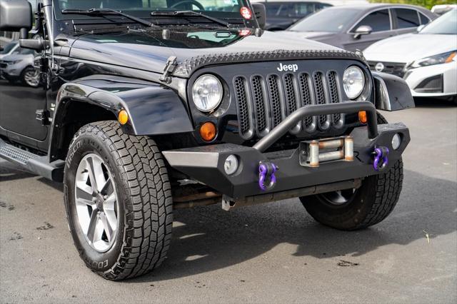 used 2013 Jeep Wrangler Unlimited car, priced at $15,997