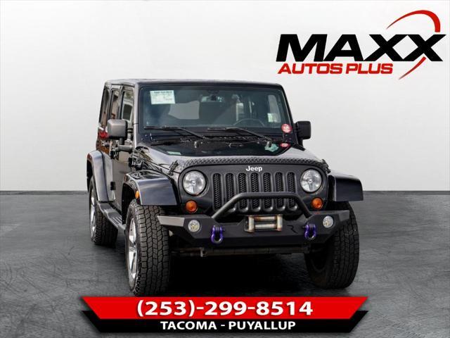 used 2013 Jeep Wrangler Unlimited car, priced at $15,997