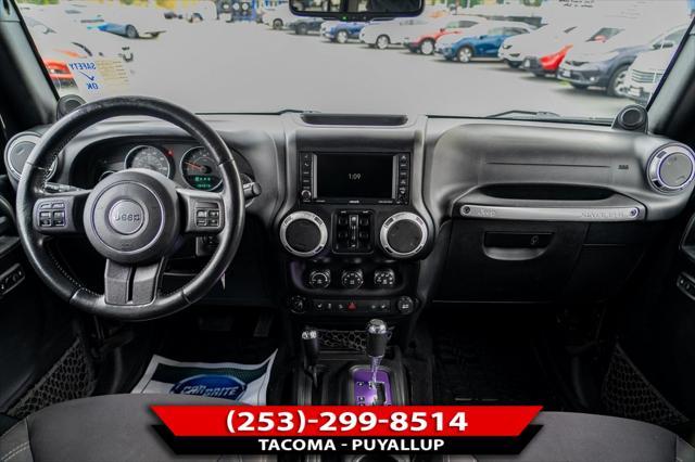 used 2013 Jeep Wrangler Unlimited car, priced at $17,498