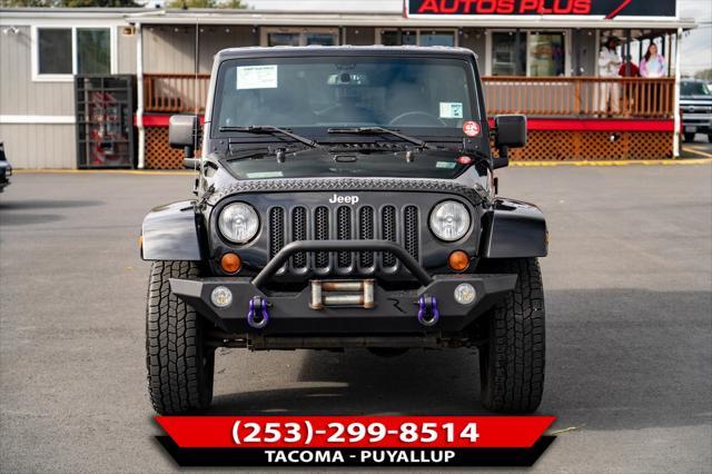 used 2013 Jeep Wrangler Unlimited car, priced at $17,498