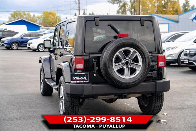 used 2013 Jeep Wrangler Unlimited car, priced at $17,498