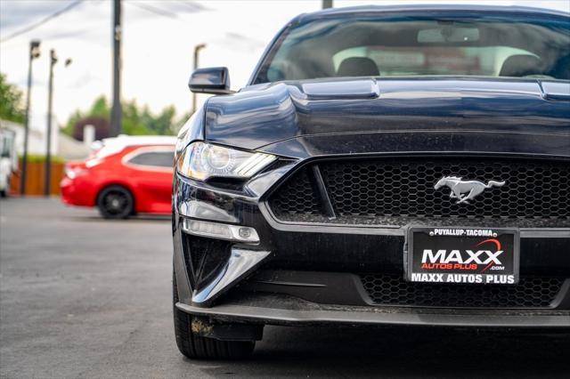 used 2019 Ford Mustang car, priced at $33,497