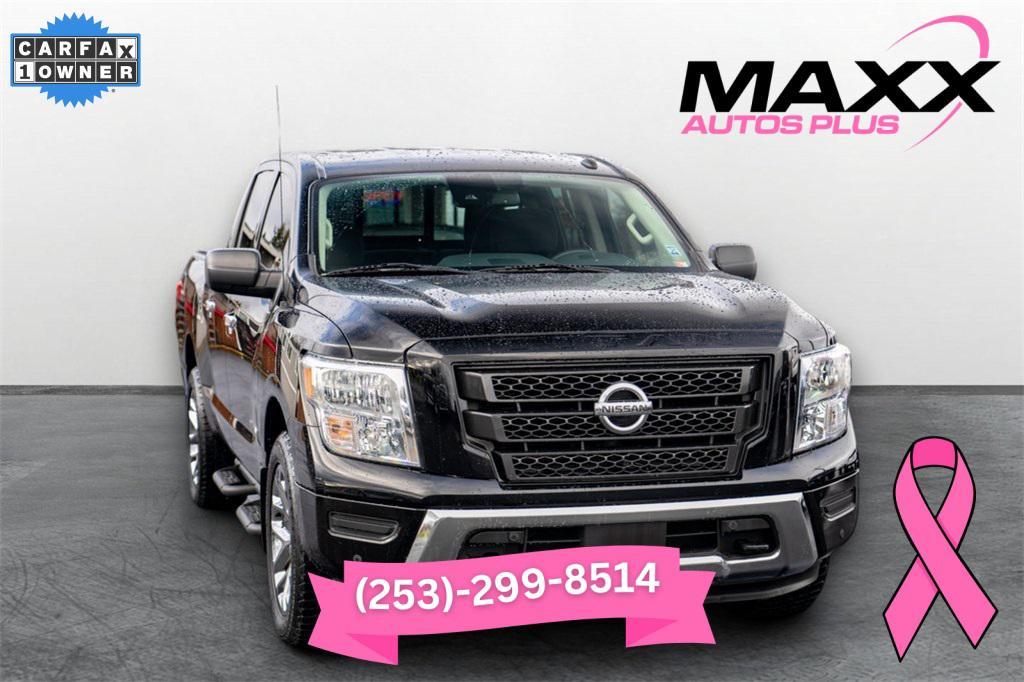 used 2021 Nissan Titan car, priced at $27,497