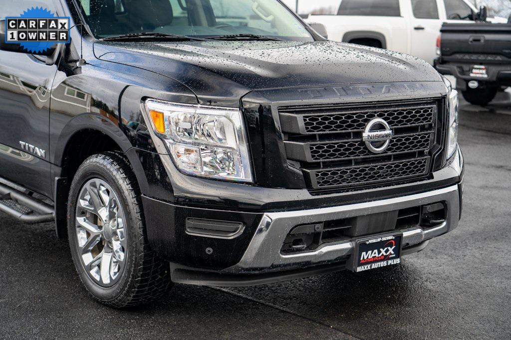 used 2021 Nissan Titan car, priced at $26,987