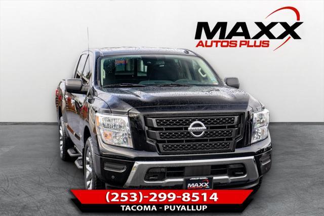 used 2021 Nissan Titan car, priced at $28,997